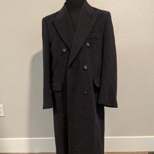Jeffrey Allan Trench Long Jacket Single Breasted